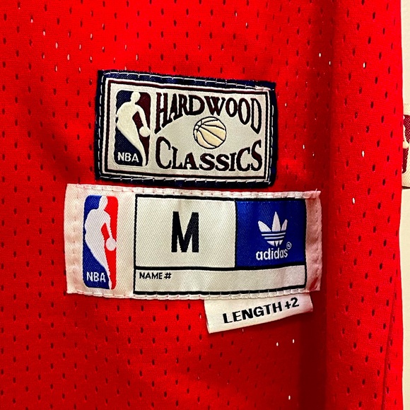 Vintage Hakeem Olajuwon Houston Rockets Hardwood Classics Adidas Jersey - Picture 2 of 4